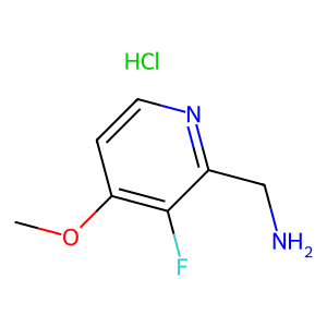CAS: 1933516-25-6 | PC102690 | (3-Fluoro-4-methoxypyridin-2-yl)methanamine hydrochloride