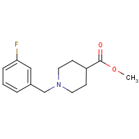 CAS:383146-94-9 | PC10273 | Methyl 1-(3-fluorobenzyl)-4-piperidinecarboxylate