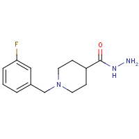 CAS: 453557-70-5 | PC10274 | 1-(3-Fluorobenzyl)piperidine-4-carbohydrazide