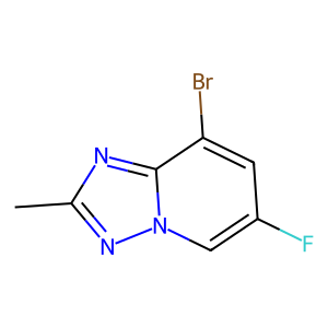 CAS: 2177264-81-0 | PC102762 | 8-Bromo-6-fluoro-2-methyl[1,2,4]triazolo[1,5-a]pyridine