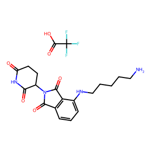 CAS: 2093386-40-2 | PC102805 | 4-((5-Aminopentyl)amino)-2-(2,6-dioxopiperidin-3-yl)isoindoline-1,3-dione 2,2,2-trifluoroacetate