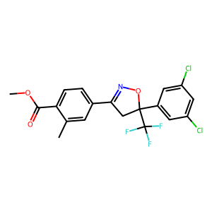 CAS: 864736-32-3 | PC102834 | Methyl 4-(5-(3,5-dichlorophenyl)-5-(trifluoromethyl)-4,5-dihydroisoxazol-3-yl)-2-methylbenzoate