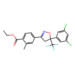 CAS: 864725-61-1 | PC102835 | Ethyl 4-(5-(3,5-dichlorophenyl)-5-(trifluoromethyl)-4,5-dihydroisoxazol-3-yl)-2-methylbenzoate
