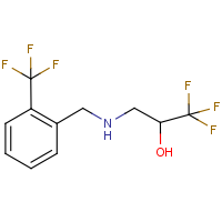 CAS:453557-79-4 | PC10288 | 1,1,1-Trifluoro-3-{[2-(trifluoromethyl)benzyl]amino}propan-2-ol
