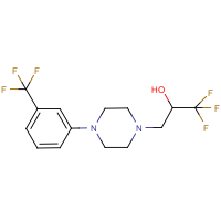 CAS:453557-82-9 | PC10291 | 1,1,1-Trifluoro-3-{4-[3-(trifluoromethyl)phenyl]piperazino}-2-propanol