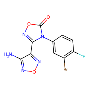 CAS: 914471-43-5 | PC102938 | 3-(4-Amino-1,2,5-oxadiazol-3-yl)-4-(3-bromo-4-fluorophenyl)-1,2,4-oxadiazol-5(4H)-one