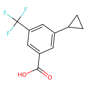CAS: 1588908-99-9 | PC102966 | 3-Cyclopropyl-5-(trifluoromethyl)benzoic acid