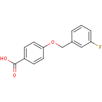 CAS:405-85-6 | PC10297 | 4-(3-Fluorobenzyloxy)benzoic acid