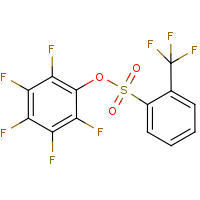 CAS:886361-24-6 | PC10300 | 2,3,4,5,6-Pentafluorophenyl 2-(trifluoromethyl)benzenesulphonate