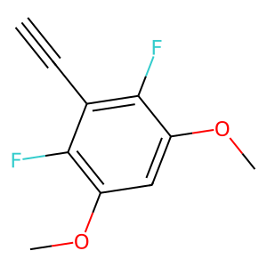 CAS: 1453211-49-8 | PC103054 | 3-Ethynyl-2,4-difluoro-1,5-dimethoxybenzene