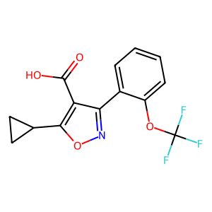 CAS: 2191433-23-3 | PC103055 | 5-Cyclopropyl-3-(2-(trifluoromethoxy)phenyl)isoxazole-4-carboxylic acid
