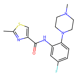 CAS: 1333666-88-8 | PC103058 | N-(5-Fluoro-2-(4-methylpiperazin-1-yl)phenyl)-2-methylthiazole-4-carboxamide