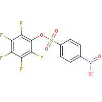 CAS: 244633-31-6 | PC10307 | 2,3,4,5,6-Pentafluorophenyl 4-nitrobenzenesulphonate