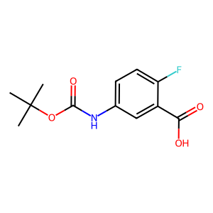 CAS: 141940-32-1 | PC103214 | 5-[(tert-Butoxycarbonyl)amino]-2-fluorobenzoic acid