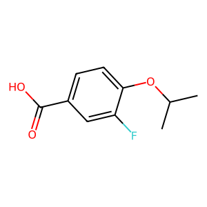 CAS: 258273-30-2 | PC103219 | 3-Fluoro-4-isopropoxybenzoic acid