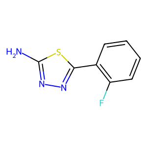 CAS: 59565-51-4 | PC103228 | 5-(2-Fluorophenyl)-1,3,4-thiadiazol-2-amine
