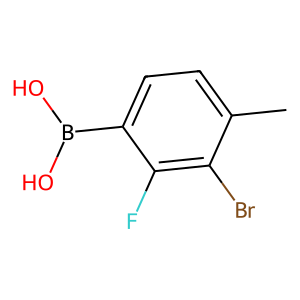 CAS: 2377608-04-1 | PC103270 | 3-Bromo-2-fluoro-4-methylphenylboronic acid