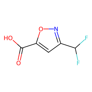 CAS: 1935503-24-4 | PC103407 | 3-(Difluoromethyl)isoxazole-5-carboxylic acid