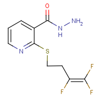 CAS:478247-67-5 | PC10346 | 2-[(3,4,4-Trifluorobut-3-en-1-yl)thio]nicotinohydrazide