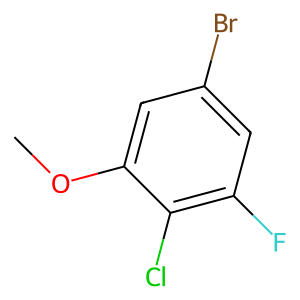 CAS: 1261216-28-7 | PC103545 | 5-Bromo-2-chloro-1-fluoro-3-methoxybenzene