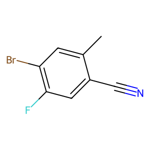 CAS: 916792-15-9 | PC103558 | 4-Bromo-5-fluoro-2-methylbenzonitrile