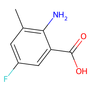 CAS: 874804-25-8 | PC103624 | 2-Amino-5-fluoro-3-methylbenzoic acid