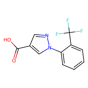 CAS: 1260855-51-3 | PC103638 | 1-(2-(Trifluoromethyl)phenyl)-1H-pyrazole-4-carboxylic acid