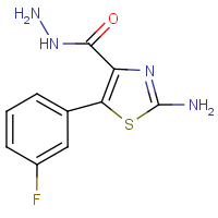 CAS:886361-60-0 | PC10365 | 2-Amino-5-(3-fluorophenyl)-1,3-thiazole-4-carbohydrazide