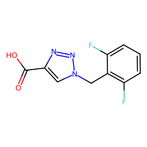 CAS: 166196-11-8 | PC103656 | 1-(2,6-Difluorobenzyl)-1H-1,2,3-triazole-4-carboxylic acid