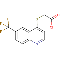 CAS: 874765-71-6 | PC103690 | {[6-(Trifluoromethyl)quinolin-4-yl]thio}acetic acid