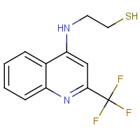 CAS: 1065076-10-9 | PC103702 | 2-{[2-(Trifluoromethyl)quinolin-4-yl]amino}ethanethiol