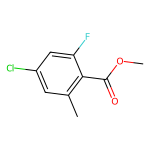 CAS: 1805525-21-6 | PC103713 | Methyl 4-chloro-2-fluoro-6-methylbenzoate
