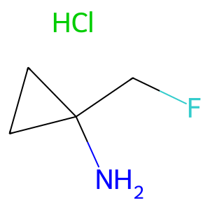 CAS: 1445951-06-3 | PC103721 | 1-(Fluoromethyl)cyclopropanamine Hydrochloride