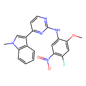 CAS: 1421372-94-2 | PC103767 | N-(4-Fluoro-2-methoxy-5-nitrophenyl)-4-(1-methyl-1H-indol-3-yl)pyrimidin-2-amine