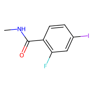 CAS: 1351185-56-2 | PC103806 | N-METHYL-2-FLUORO-4-IODOBENZAMIDE