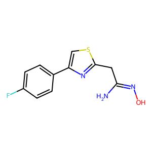 CAS:656223-11-9 | PC103871 | 2-[4-(4-Fluorophenyl)-1,3-thiazol-2-yl]-N'hydroxyethanimidamide