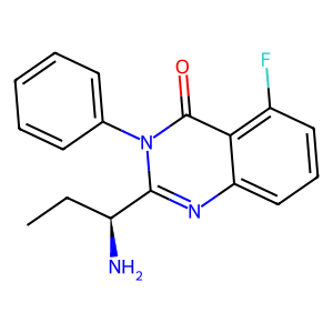 CAS: 870281-86-0 | PC103876 | (S)-2-(1-aminopropyl)-5-fluoro-3-phenylquinazolin-4(3H)-one