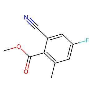 CAS: 877151-43-4 | PC103880 | Methyl 2-cyano-4-fluoro-6-methylbenzoate