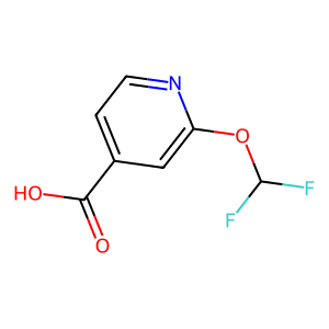 CAS: 1211581-51-9 | PC103888 | 2-(Difluoromethoxy)isonicotinic acid
