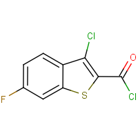CAS:34576-83-5 | PC10411 | 3-Chloro-6-fluorobenzo[b]thiophene-2-carbonyl chloride