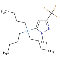 CAS: 191606-78-7 | PC1043 | 1-Methyl-5-(tributylstannyl)-3-(trifluoromethyl)-1H-pyrazole