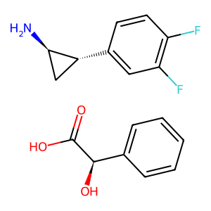 CAS: 376608-71-8 | PC104922 | (1R,2S)-2-(3,4-Difluorophenyl)cyclopropanaminium (2R)-hydroxy(phenyl)ethanoate