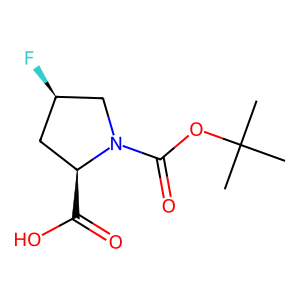CAS: 681128-51-8 | PC104933 | (2R,4R)-1-(Tert-Butoxycarbonyl)-4-Fluoropyrrolidine-2-Carboxylic Acid