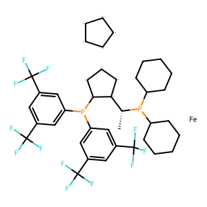 CAS: 292638-88-1 | PC104966 | (R)-1-{(R)-2-[Bis[3,5-Bis(Trifluoromethyl)Phenyl]Phosphino]Ferrocenyl}Ethyldicyclohexylphosphine