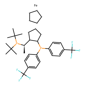 CAS: 246231-79-8 | PC104967 | (R)-1-{(SP)-2-[Bis[4-(Trifluoromethyl)Phenyl]Phosphino]Ferrocenyl}Ethyldi-Tert-Butylphosphine