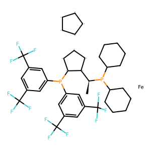 CAS: 849923-15-5 | PC104982 | (S)-1-{(S)-2-[Bis[3,5-Bis(Trifluoromethyl)Phenyl]Phosphino]-Ferrocenyl}Ethyldicyclohexylphosphine