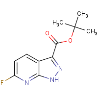 CAS: 155601-71-1 | PC1051 | tert-Butyl 6-fluoro-1H-pyrazolo[3,4-b]pyridine-3-carboxylate