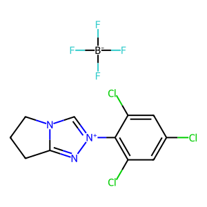 CAS: 1353251-02-1 | PC105136 | 2-(2,4,6-Trichlorophenyl)-6,7-Dihydro-5H-Pyrrolo[2,1-C][1,2,4]Triazol-2-Ium Tetrafluoroborate