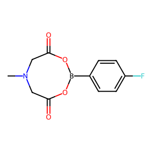 CAS: 1257641-06-7 | PC105148 | 2-(4-Fluorophenyl)-6-Methyl-1,3,6,2-Dioxazaborocane-4,8-Dione