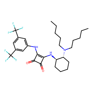 CAS: 1411983-40-8 | PC105207 | 3-[[3,5-Bis(Trifluoromethyl)Phenyl]Amino]-4-[[(1R,2R)-2-(Dipentylamino)Cyclohexyl]Amino]-3-Cyclobutene-1,2-Dione